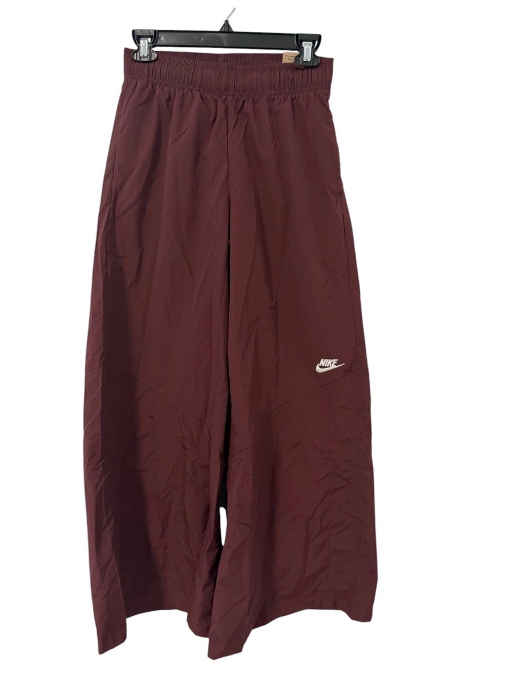 Nike Womens Burgundy Crush Wide Leg Track Pants Size XS NWT $90 IH8508-652 NWT - Picture 3 of 12